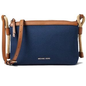 NEW! Michael Kors Talia Medium Top Zip Crossbody Purse